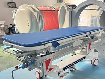 push type lathe of 3 ata hyperbaric chamber