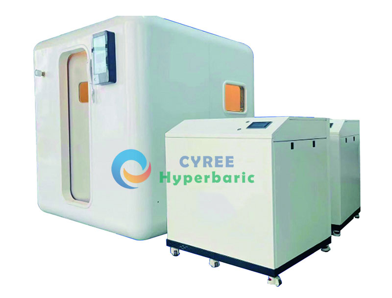 multiplace sitting hyperbaric oxygen chamber